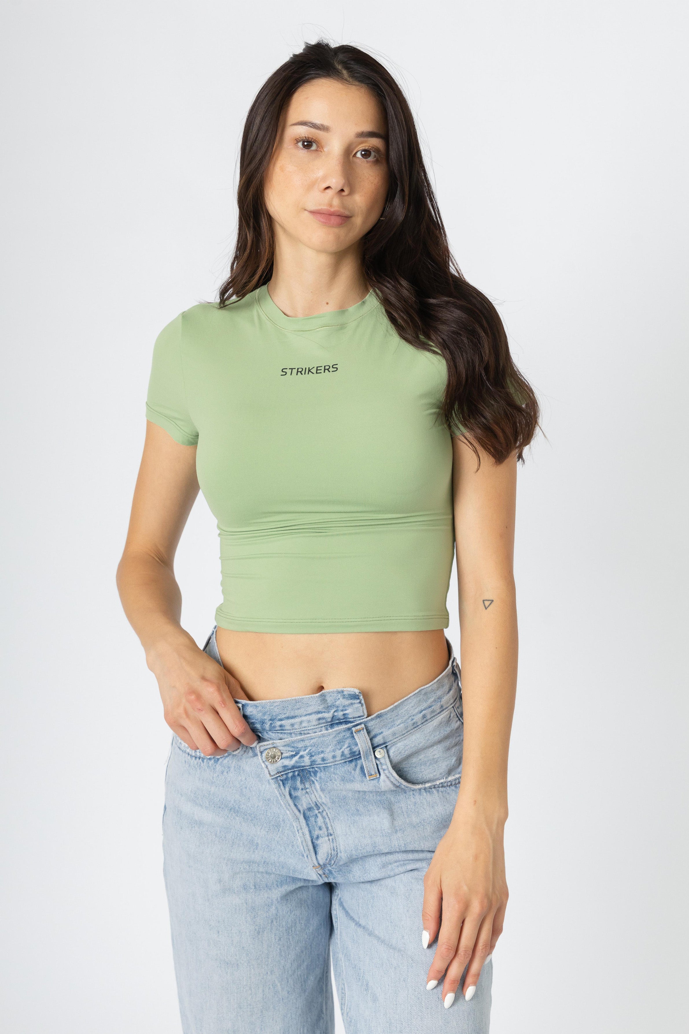 Essential Tight T-shirt Pistachio