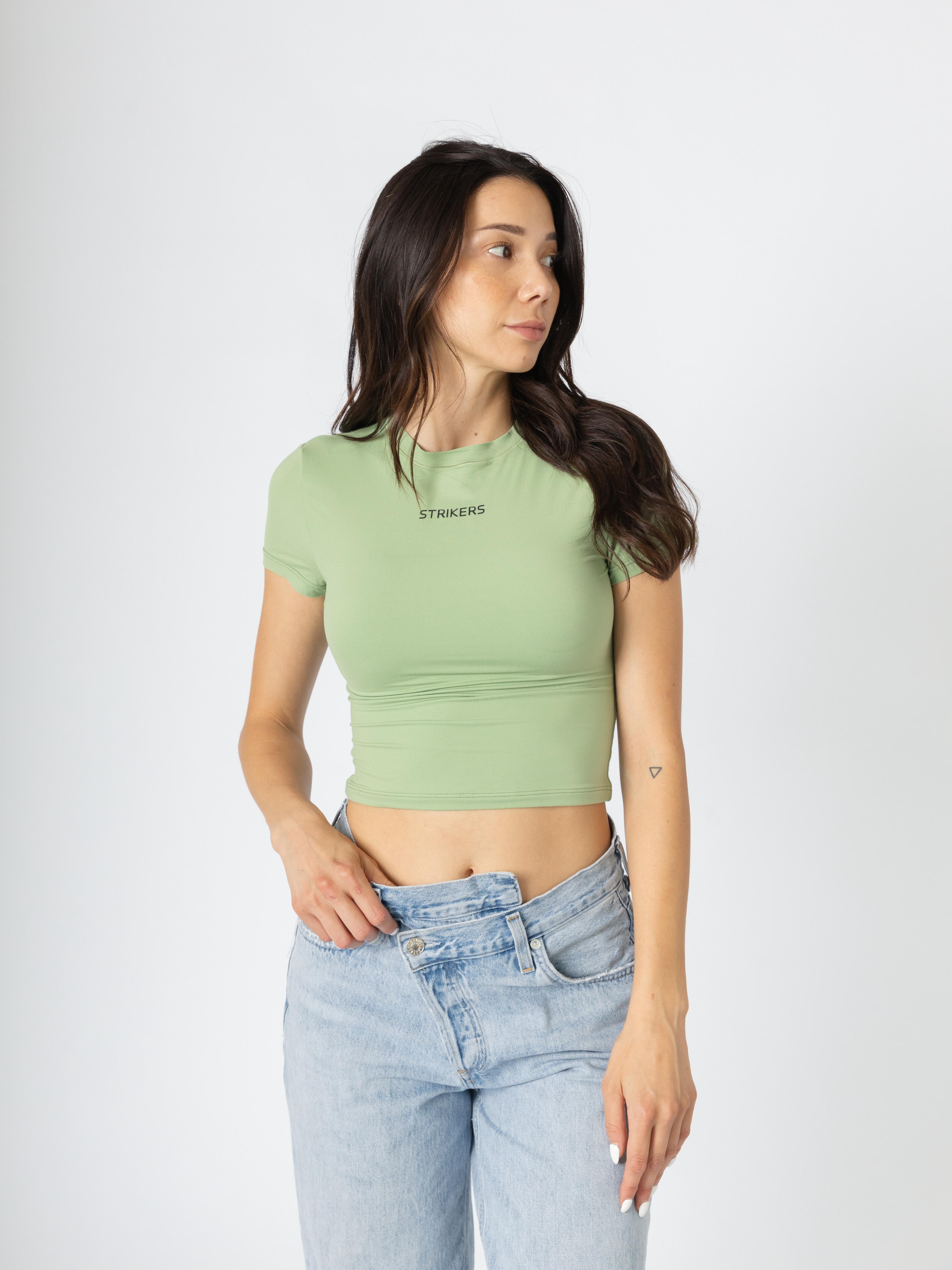 Essential Tight T-shirt Pistachio