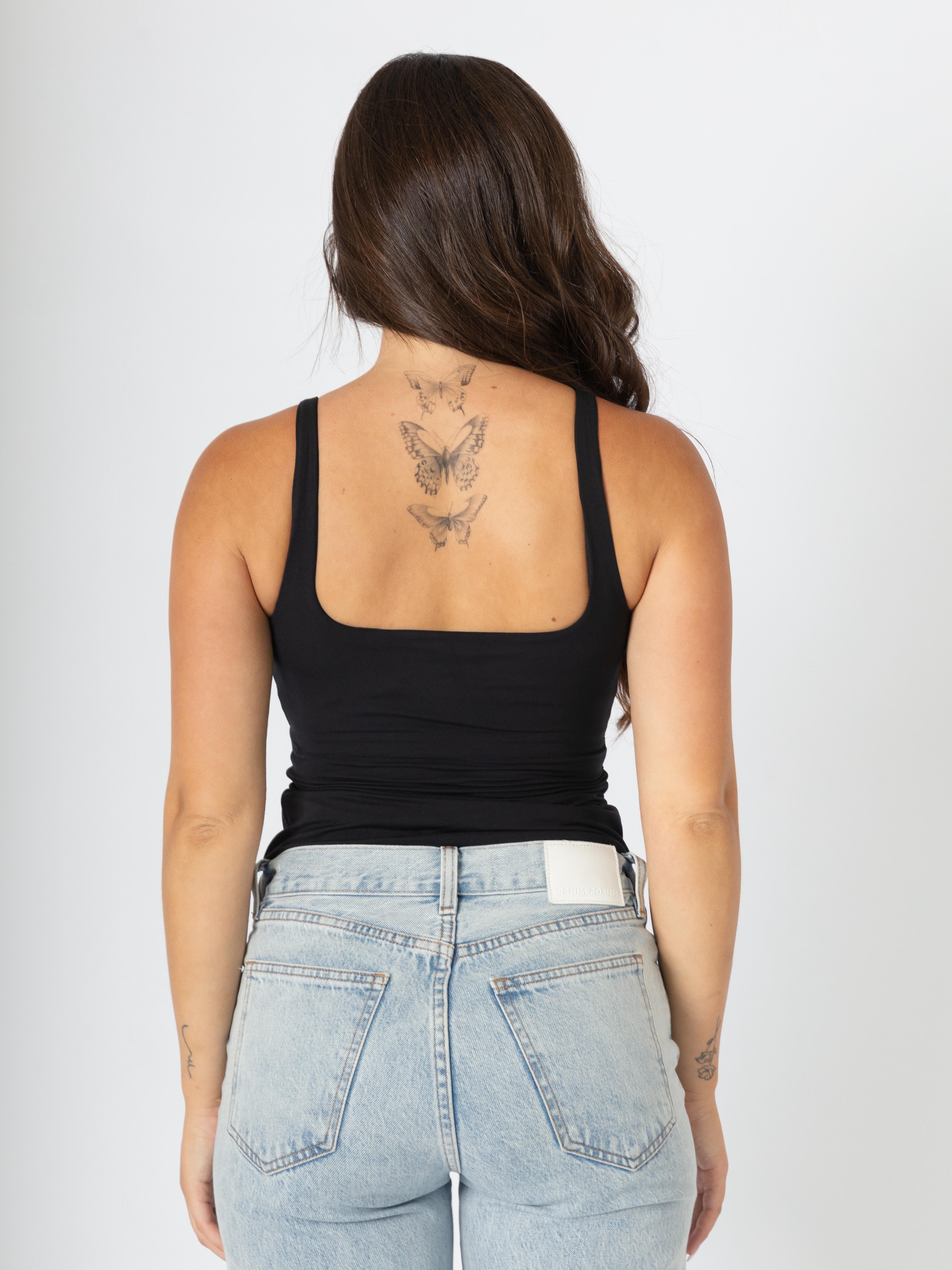 Aura Square Neck Tank Top
