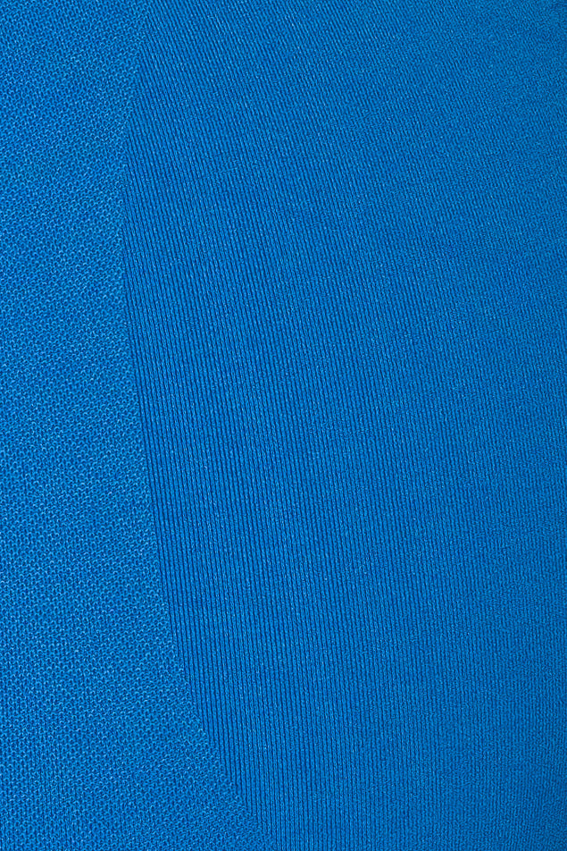 Split Flared Seamless Leggings Blue