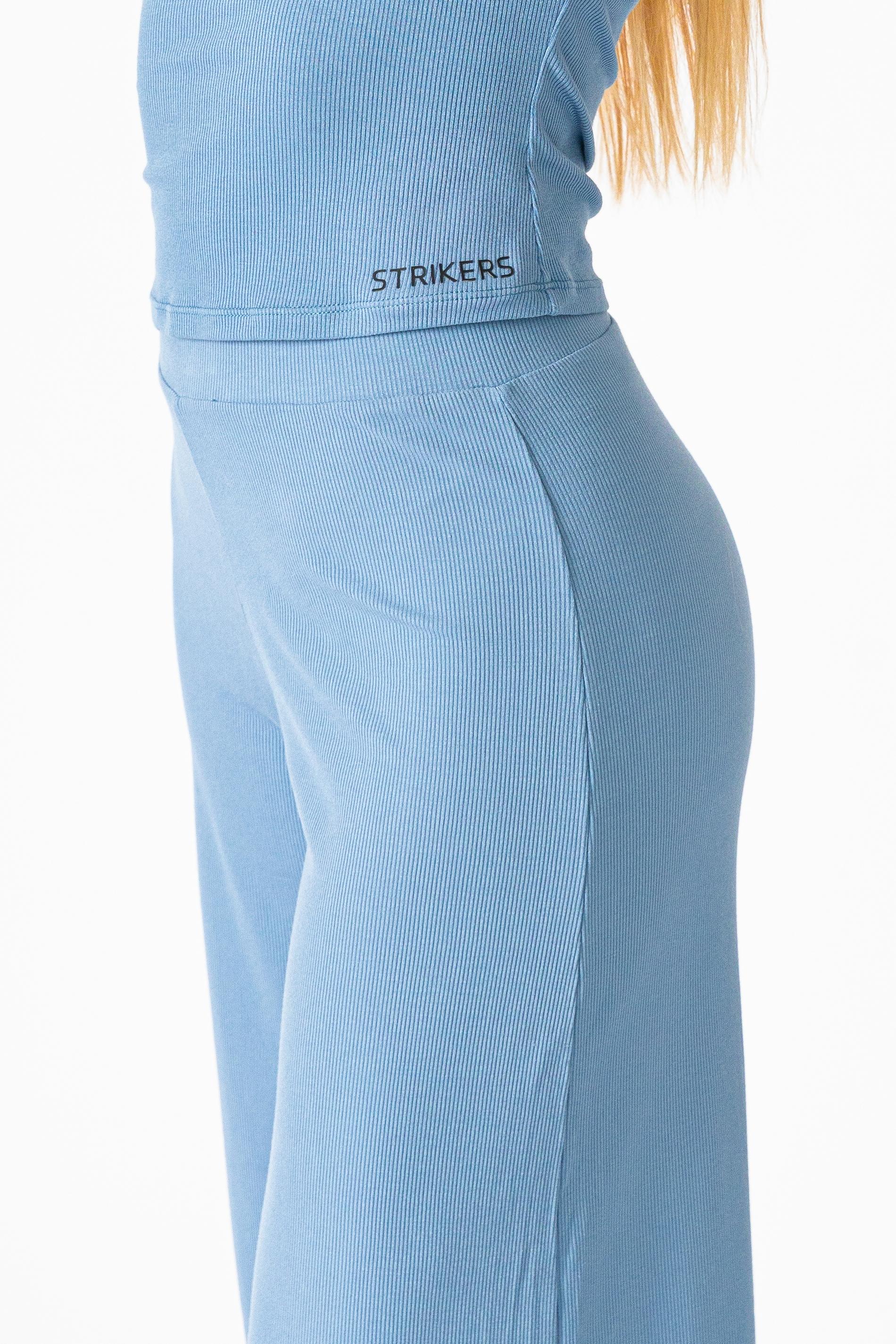 Rest Day Flare Pants Sky Blue