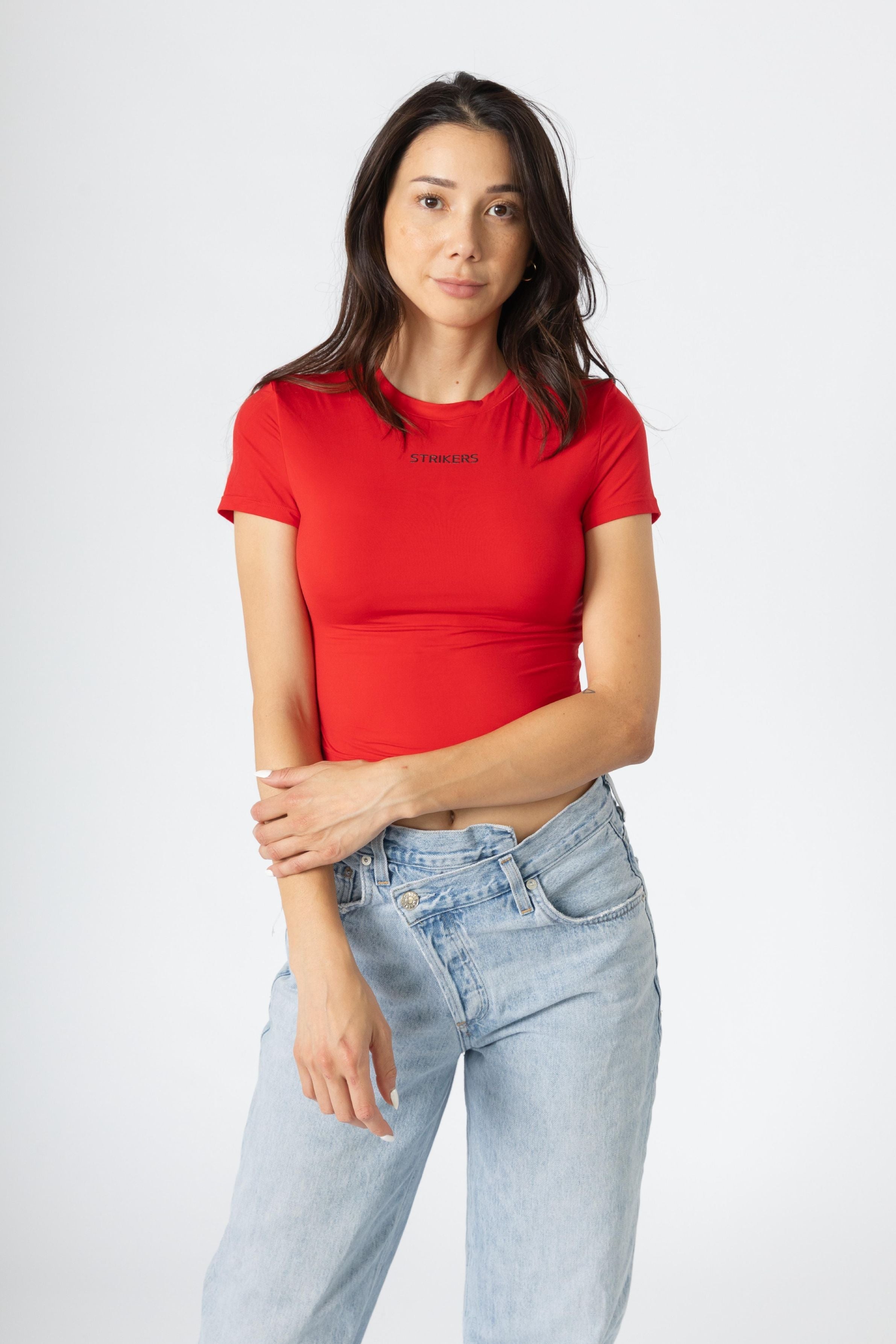 Essential Tight T-shirt Red