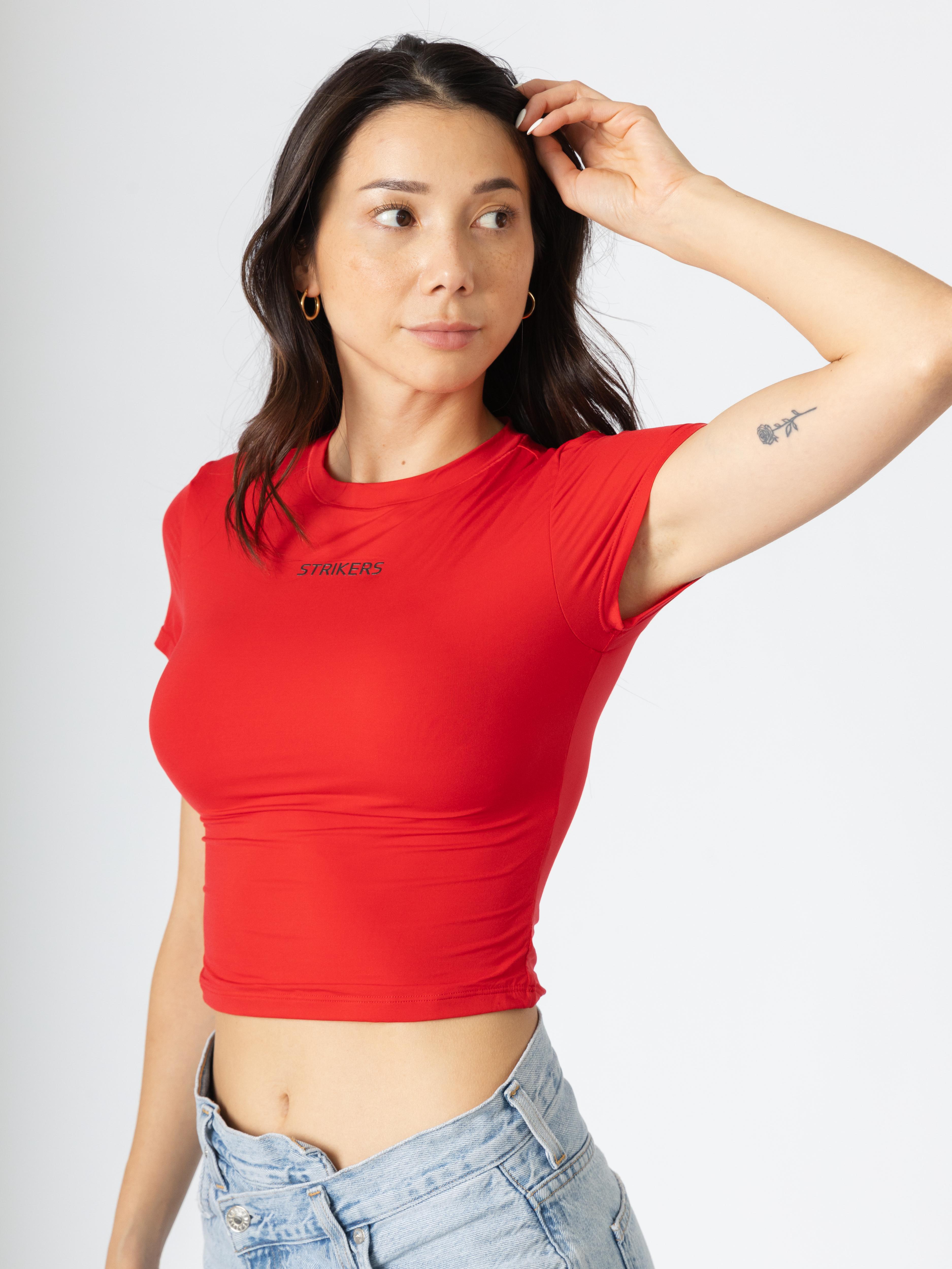 Essential Tight T-shirt Red