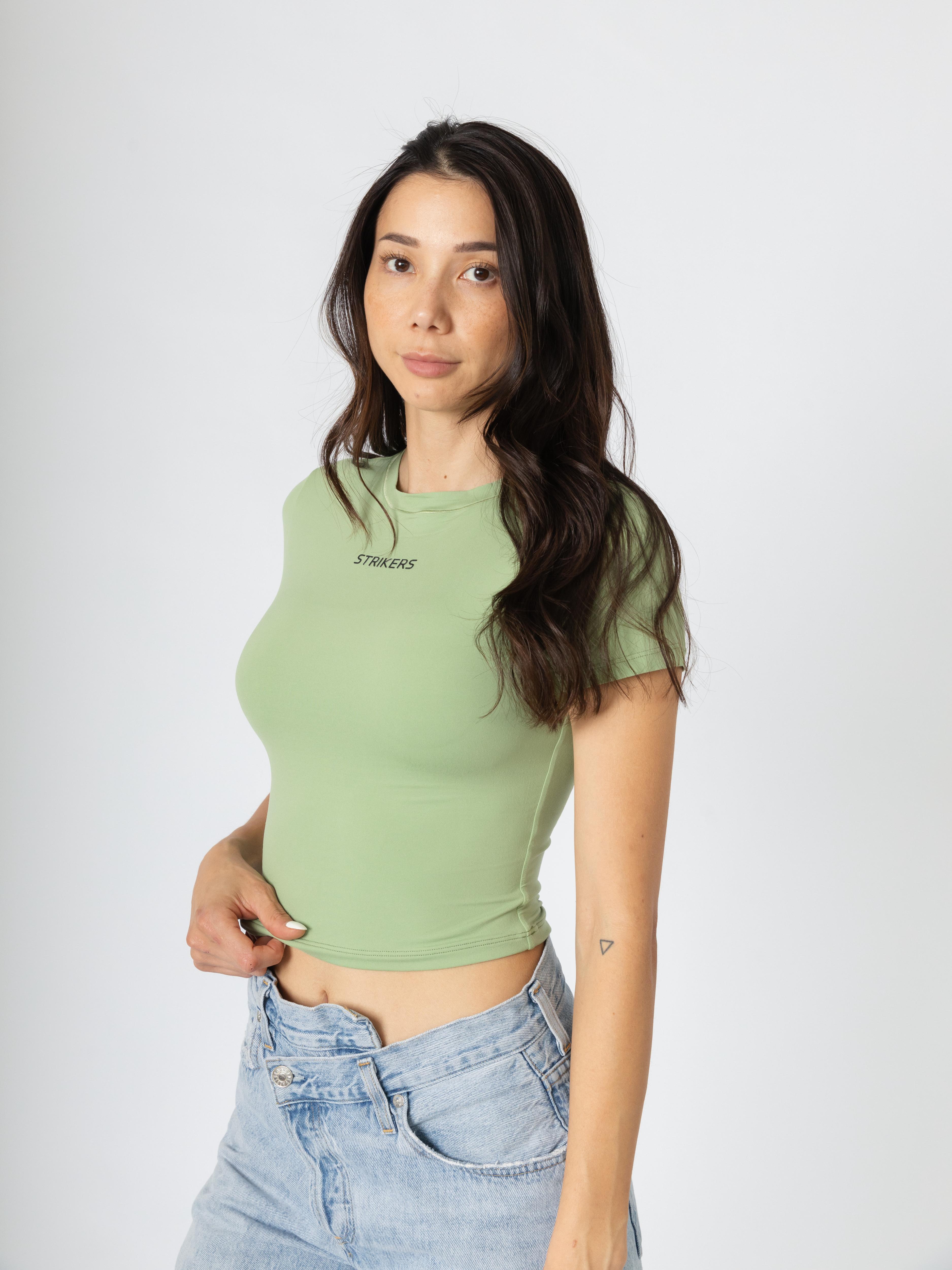 Essential Tight T-shirt Pistachio