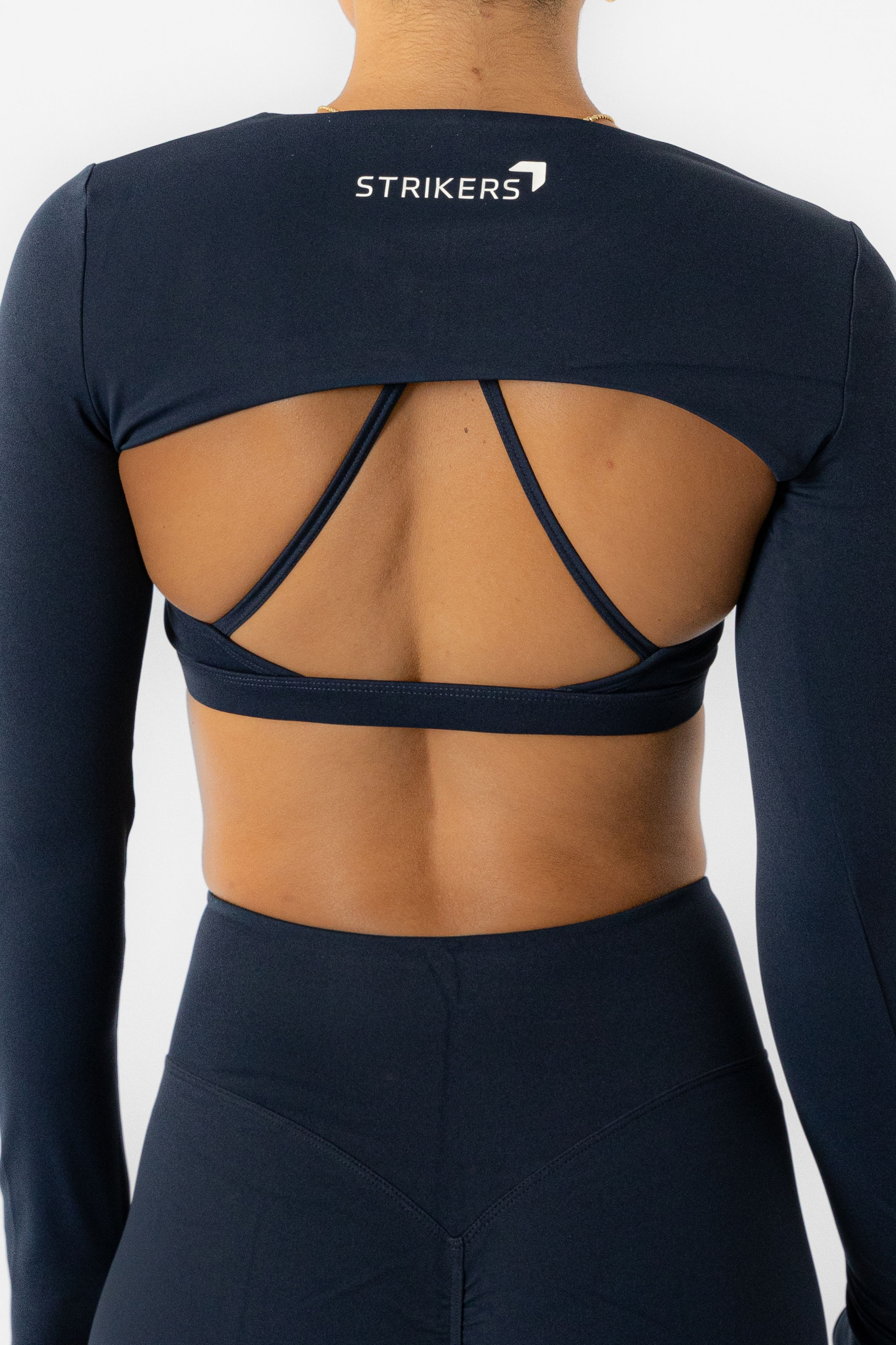 Soft Active Sports Bra + Shrug Navy